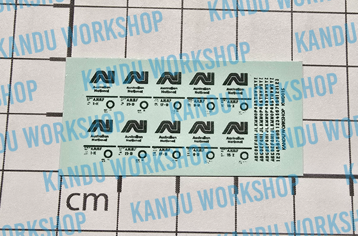 DECALS - AHBF AN - N Scale